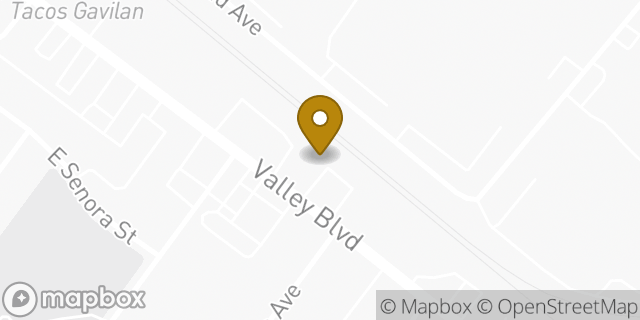 Map showing the location of Amazon Locker - Tart in La Puente, CA 91746