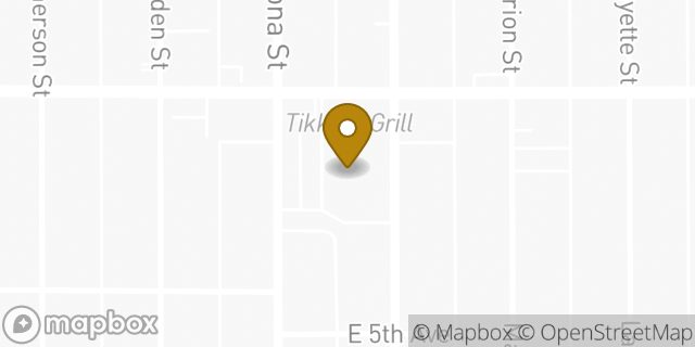 Map showing the location of Safeway in Denver, CO 80218