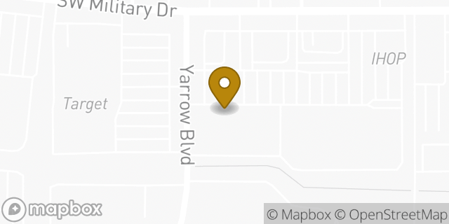 Map showing the location of Amazon Locker - Father in San Antonio, TX 78224