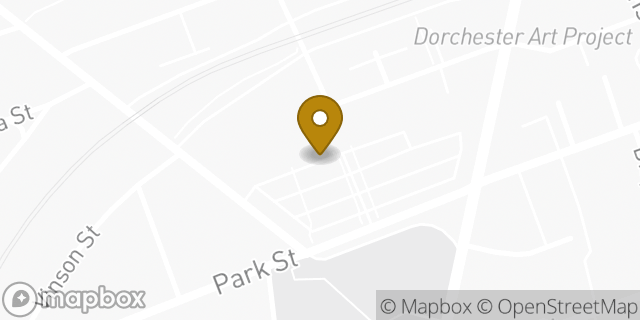 Map showing the location of Target in Boston, MA 02122