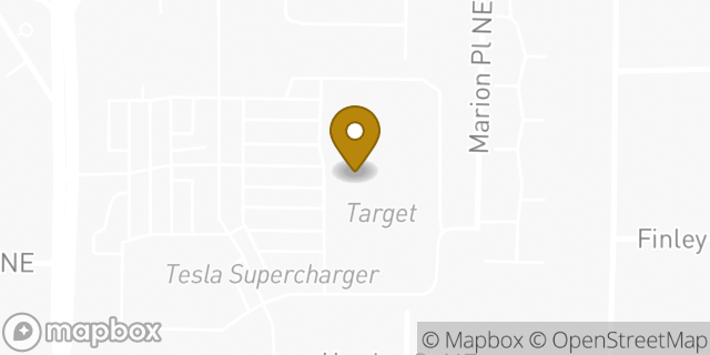 Map showing the location of Target in Atlanta, GA 30307