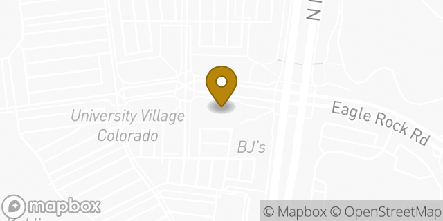 Map showing the location of The UPS Store in Colorado Springs, CO 80918