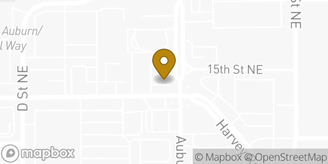Map showing the location of 7-Eleven in Auburn, WA 98002