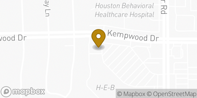 Map showing the location of Chase Mortgage in Houston, TX 77043