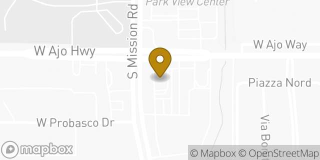 Map showing the location of McDonald's in Tucson, AZ 85713