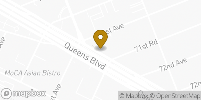 Map showing the location of CVS Pharmacy in Forest Hills, NY 11375