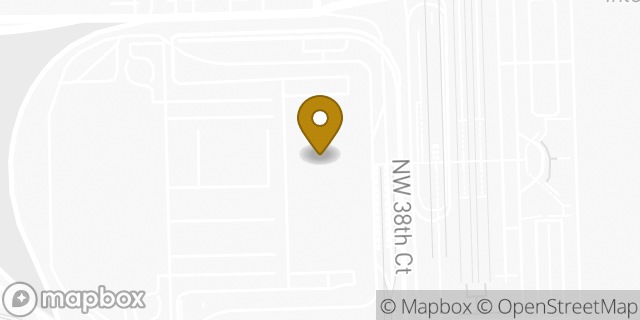 Map showing the location of Alamo Rent A Car in Miami, FL 33142