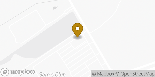Map showing the location of Sam's Club Gas Station in San Antonio, TX 78233