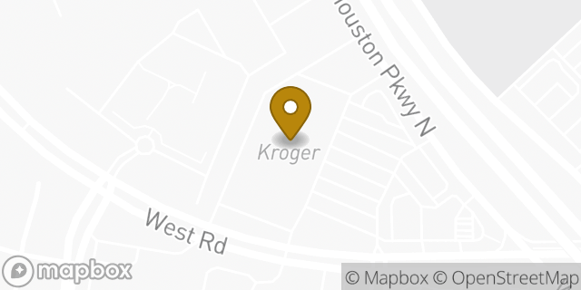 Map showing the location of Coinme in Houston, TX 77064