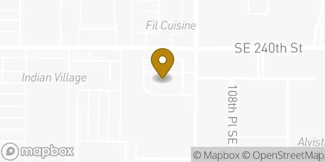 Map showing the location of McDonald's in Kent, WA 98031