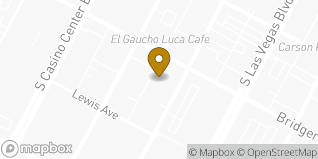 Map showing the location of Bank of America ATM in Las Vegas, NV 89101