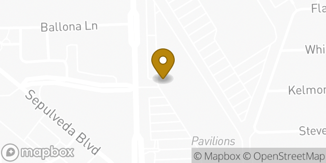 Map showing the location of Panera Bread in Culver City, CA 90230