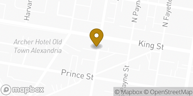 Map showing the location of The UPS Store in Alexandria, VA 22314