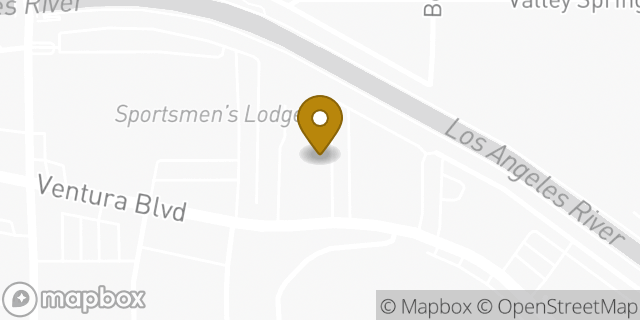 Map showing the location of Subway in Studio City, CA 91604