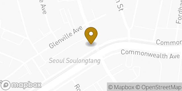 Map showing the location of 7-Eleven in Allston, MA 02134