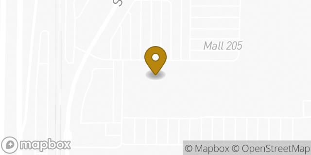 Map showing the location of Starbucks in Portland, OR 97216