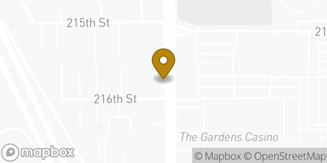Map showing the location of Church Of Christ The Good Shepherd in Lakewood, CA 90715