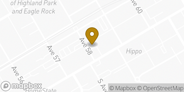 Map showing the location of Subway in Los Angeles, CA 90042