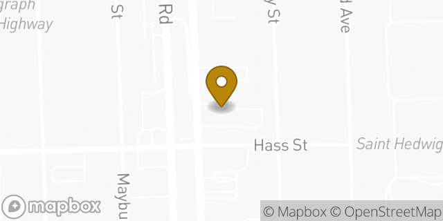 Map showing the location of McDonald's in Dearborn Heights, MI 48127