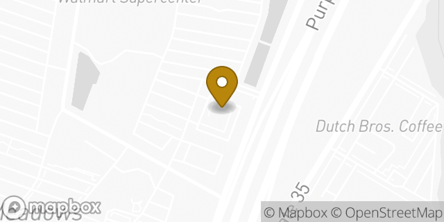 Map showing the location of Texas Roadhouse in Austin, TX 78748