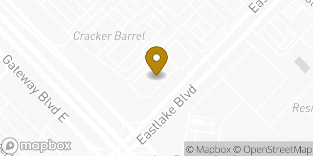 Map showing the location of Chipotle Mexican Grill in El Paso, TX 79928