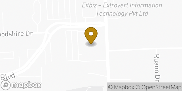 Map showing the location of The Church of Jesus Christ of Latter-day Saints in Fort Wayne, IN 46835