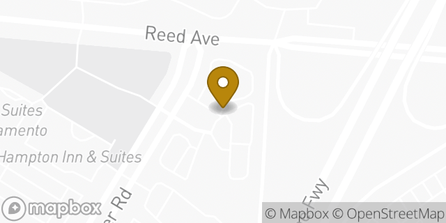 Map showing the location of Starbucks in West Sacramento, CA 95605