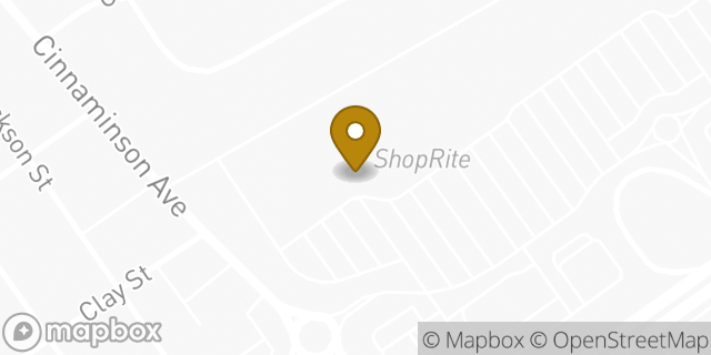 Map showing the location of The UPS Store in Cinnaminson Twp, NJ 08077