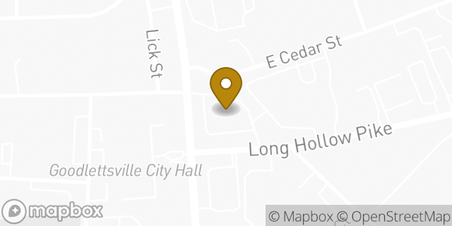 Map showing the location of ATM Walgreens in Goodlettsville, TN 37072