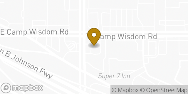 Map showing the location of Amazon Locker - Europe in Dallas, TX 75236