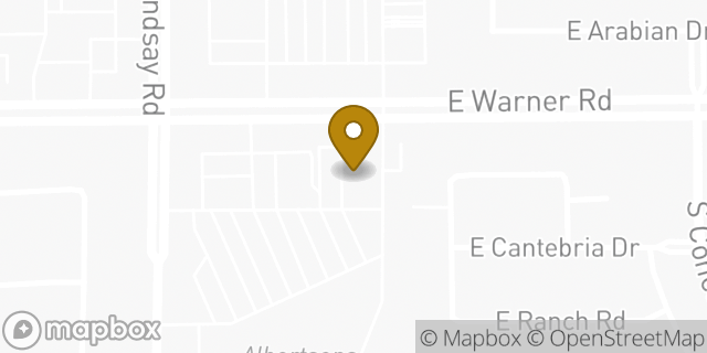 Map showing the location of Banner Physical Therapy in Gilbert, AZ 85296