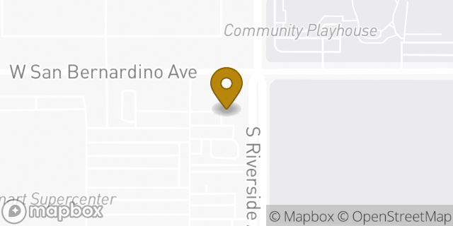 Map showing the location of Chipotle Mexican Grill in Rialto, CA 92376