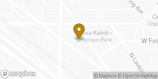 Map showing the location of Walgreens in Chicago, IL 60630