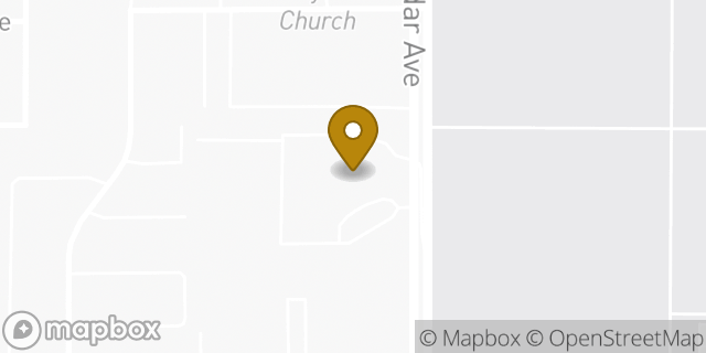 Map showing the location of The Church of Jesus Christ of Latter-day Saints in Fresno, CA 93710