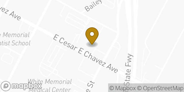 Map showing the location of Subway in Los Angeles, CA 90033