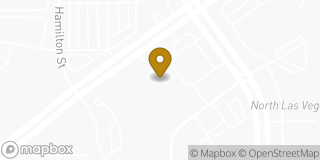 Map showing the location of North Las Vegas City Hall in North Las Vegas, NV 89030