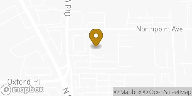 Map showing the location of Crescent Ford in High Point, NC 27265