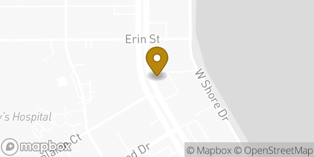 Map showing the location of Dunkin' in Madison, WI 53715