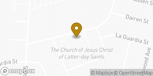 Map showing the location of The Church of Jesus Christ of Latter-day Saints in Rowland Heights, CA 91748
