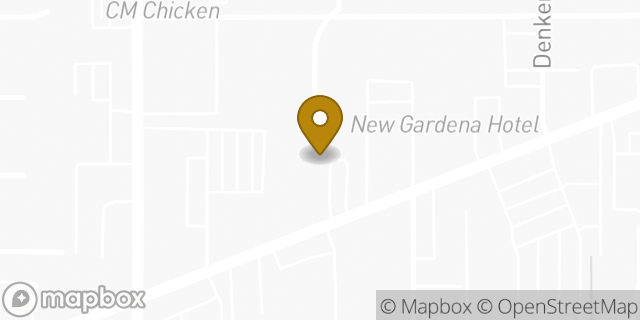 Map showing the location of Subway in Gardena, CA 90247