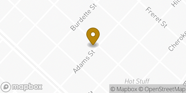 Map showing the location of Starbucks in New Orleans, LA 70118