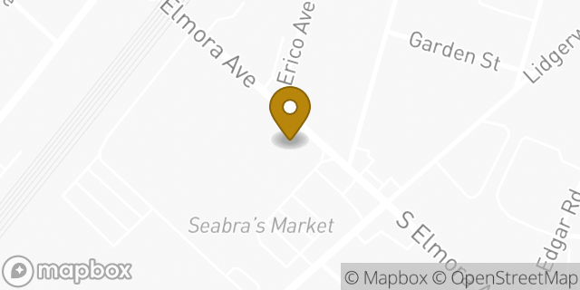 Map showing the location of Subway in Elizabeth, NJ 07202
