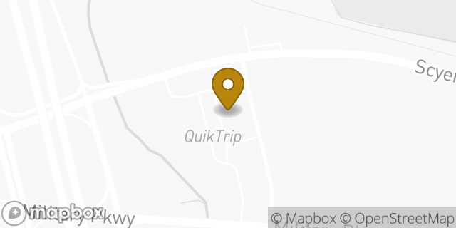 Map showing the location of QuikTrip in Mesquite, TX 75149