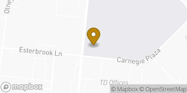 Map showing the location of Dunkin' in Cherry Hill, NJ 08003