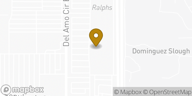 Map showing the location of Starbucks in Torrance, CA 90505