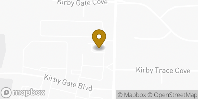 Map showing the location of Dunkin' in Memphis, TN 38119