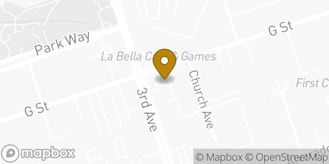 Map showing the location of ATM 7ELEVEN-FCTI in Chula Vista, CA 91910