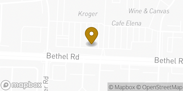 Map showing the location of Kroger Fuel Center in Columbus, OH 43235
