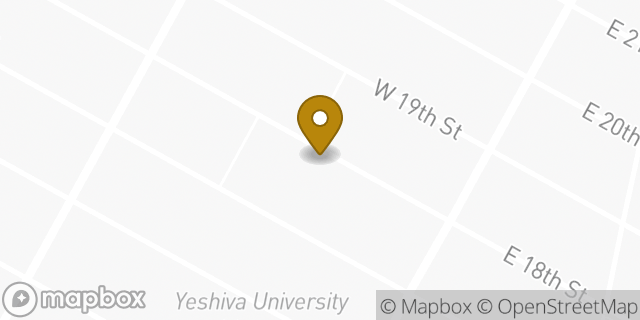 Map showing the location of WeWork in New York, NY 10011