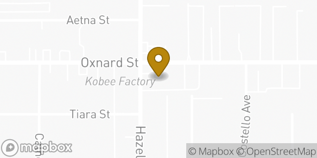Map showing the location of 7-Eleven in Van Nuys, CA 91401